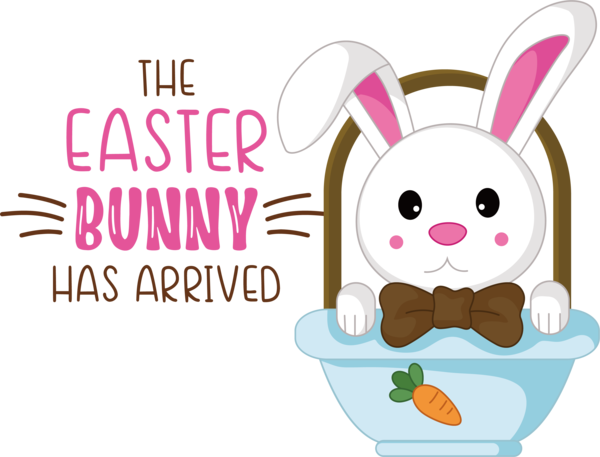 Transparent Easter Easter Bunny Rabbit Cartoon for Easter Bunny for Easter