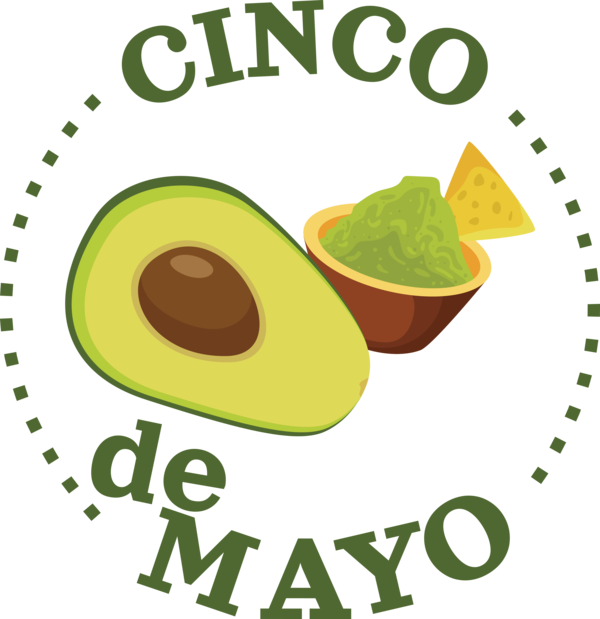 Transparent Cinco de mayo Superfood Logo Design for Fifth of May for Cinco De Mayo