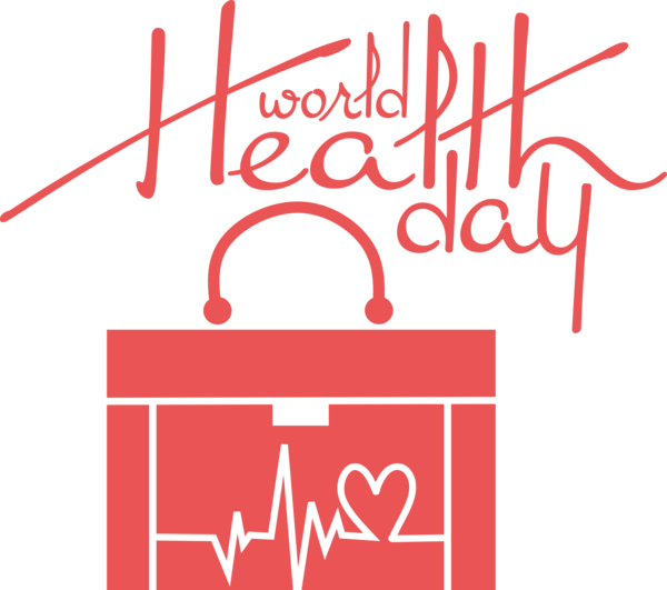 Transparent World Health Day Design Logo Flat design for Health Day for World Health Day