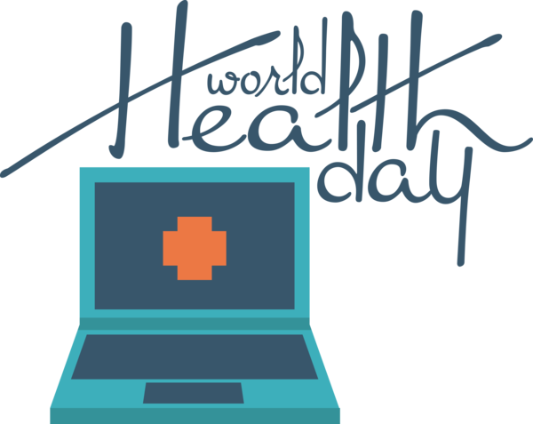 Transparent World Health Day Design Logo Painting for Health Day for World Health Day