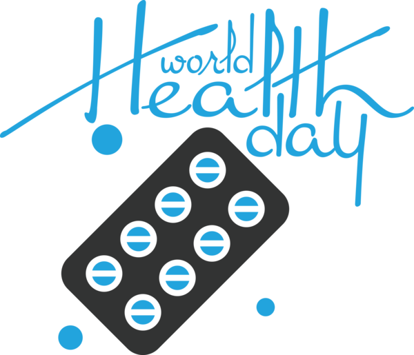 Transparent World Health Day Tablet Pharmaceutical drug Vector for Health Day for World Health Day