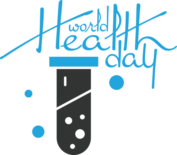 Transparent World Health Day Design Logo Line for Health Day for World Health Day