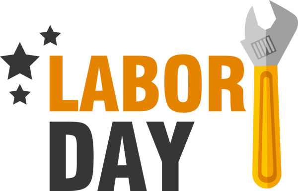 Transparent Labour Day Design Logo Yellow for Labor Day for Labour Day