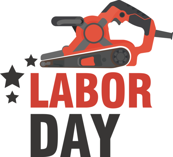 Transparent Labour Day Logo Design Signage for Labor Day for Labour Day