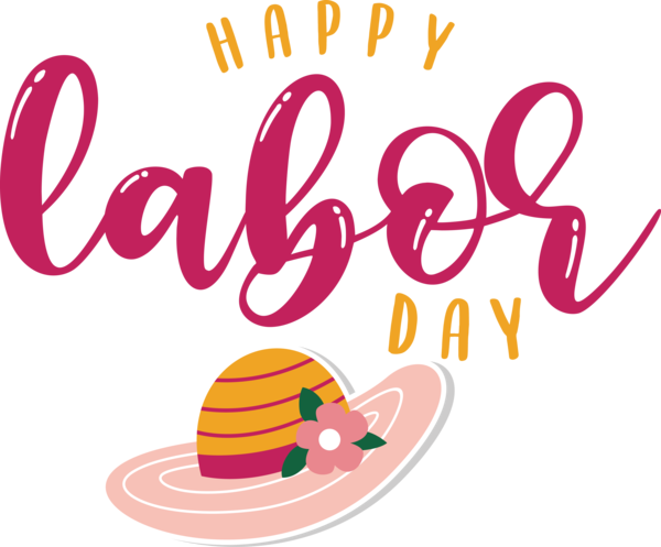 Transparent Labour Day Logo Line Text for Labor Day for Labour Day