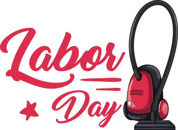 Transparent Labour Day Headphones Logo Font for Labor Day for Labour Day
