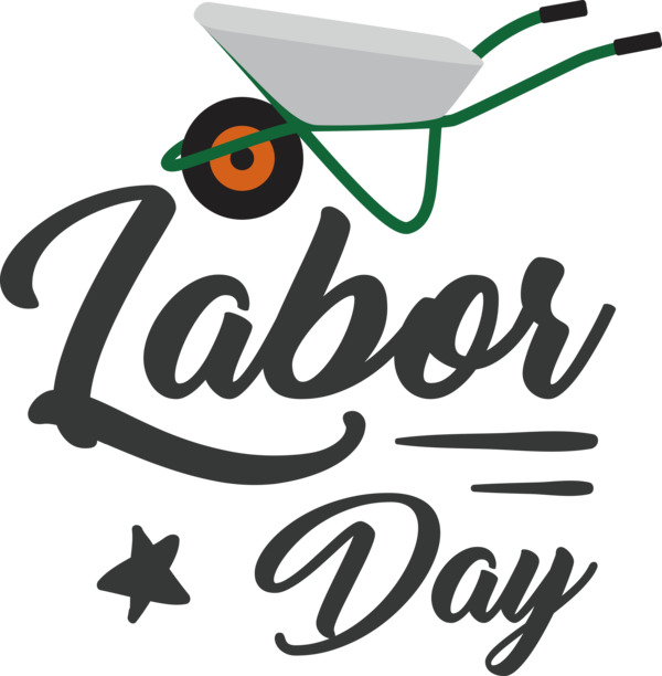 Transparent holidays Logo Cartoon Design for Labor Day for Holidays
