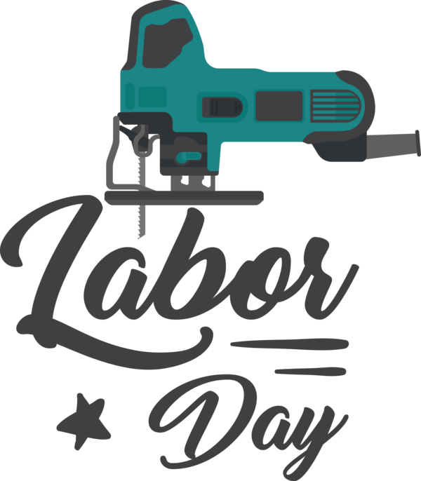 Transparent holidays Design Sports equipment Logo for Labor Day for Holidays
