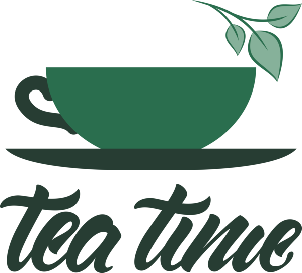 Transparent International Tea Day Logo Leaf Design for Tea Day for International Tea Day