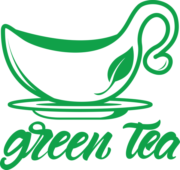 Transparent International Tea Day Leaf Logo Plant stem for Tea Day for International Tea Day