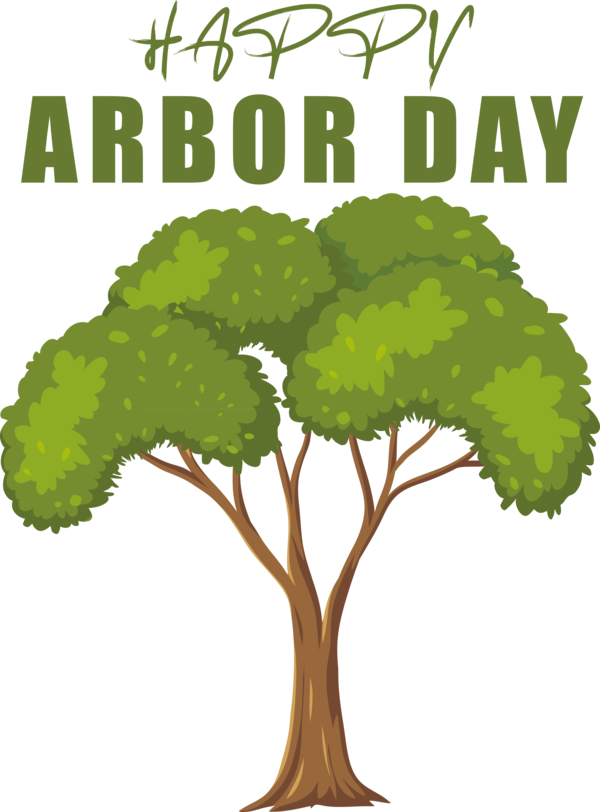 Transparent Arbor Day A House and a Tree Tree Drawing for Happy Arbor Day for Arbor Day