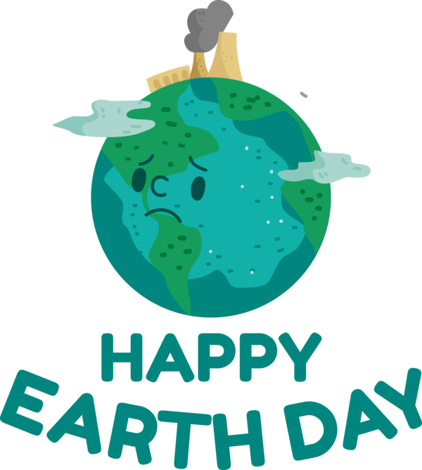 Transparent Earth Day Logo Design for Happy Earth Day for Earth Day