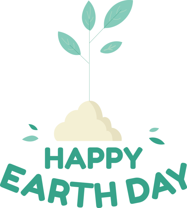 Transparent Earth Day Leaf Logo Tree for Happy Earth Day for Earth Day