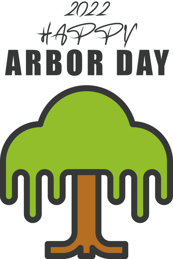 Transparent Arbor Day Design Emoticon Drawing for Happy Arbor Day for Arbor Day