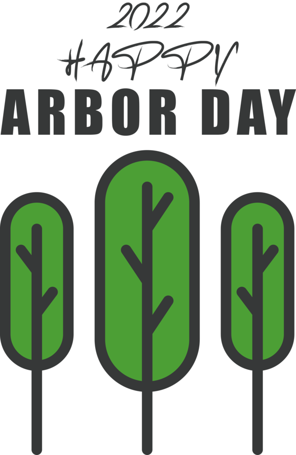 Transparent Arbor Day Logo Drawing Cartoon for Happy Arbor Day for Arbor Day