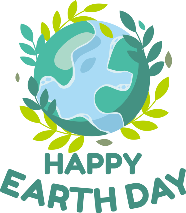 Transparent Earth Day Birthday Greeting Card Fantastic Birthday Card for Happy Earth Day for Earth Day