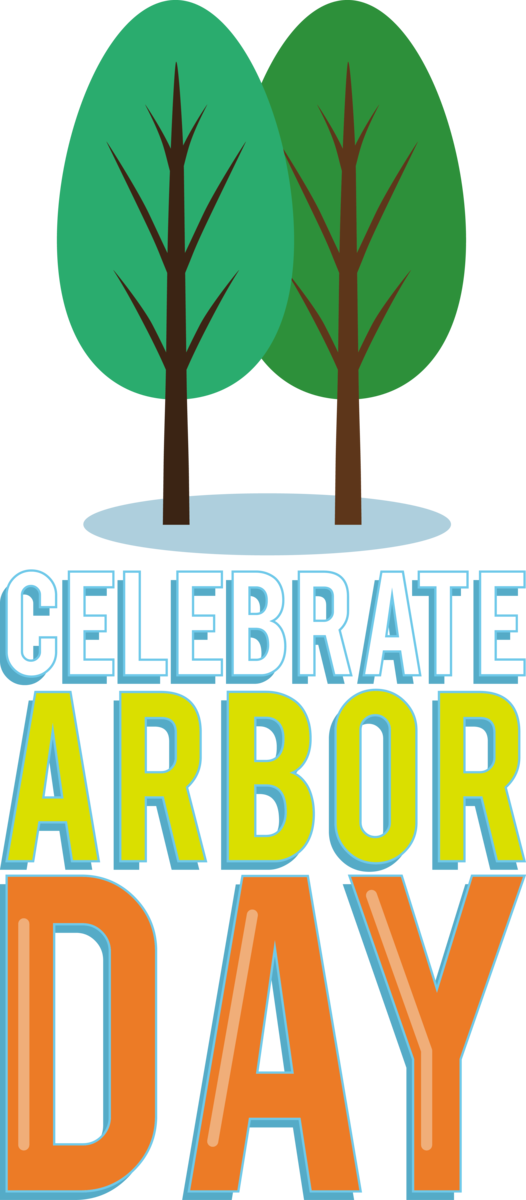 Transparent Arbor Day Human Design Logo for Happy Arbor Day for Arbor Day