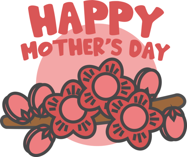 Transparent Mother's Day Clip Art for Fall Christian Clip Art Design for Happy Mother's Day for Mothers Day