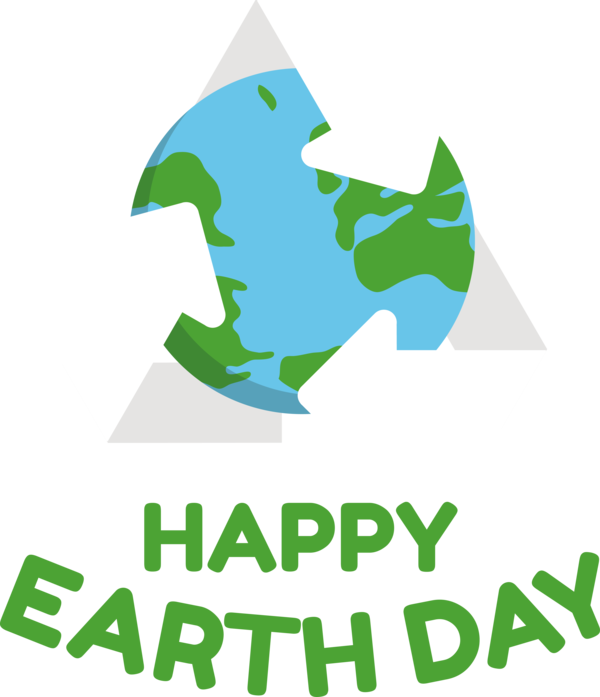 Transparent Earth Day Logo Leaf Design for Happy Earth Day for Earth Day