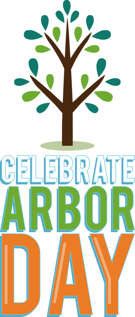 Transparent Arbor Day Human Logo Tree for Happy Arbor Day for Arbor Day