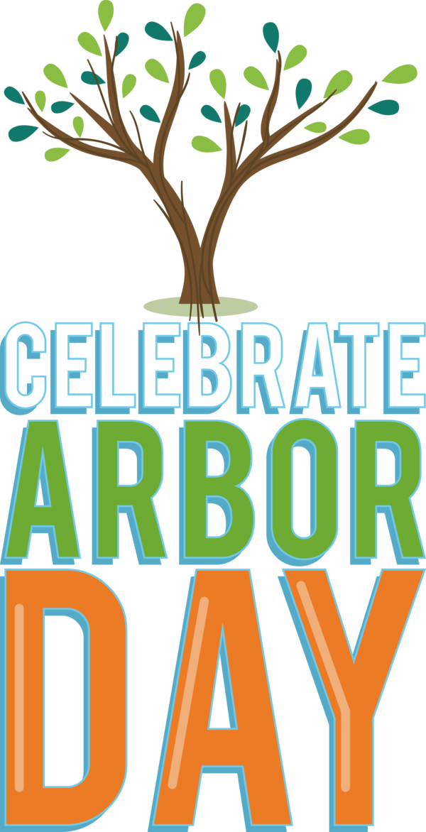 Transparent Arbor Day Design Christmas Icon for Happy Arbor Day for Arbor Day