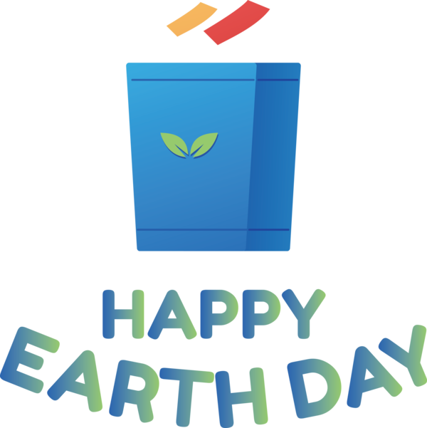 Transparent Earth Day Logo Font Design for Happy Earth Day for Earth Day