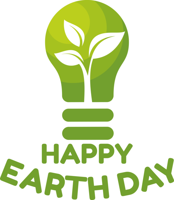 Transparent Earth Day Logo Design Leaf for Happy Earth Day for Earth Day