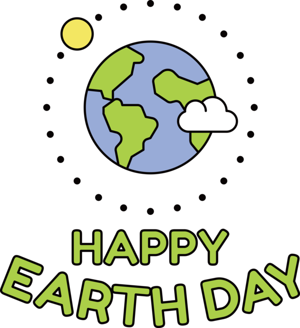 Transparent Earth Day Human Cartoon Logo for Happy Earth Day for Earth Day