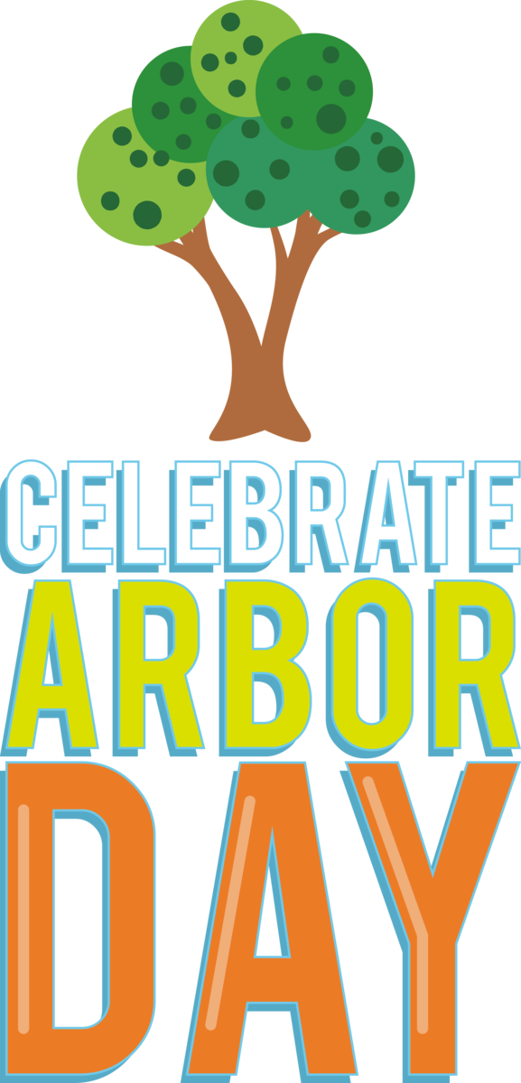 Transparent Arbor Day Logo Human Tree for Happy Arbor Day for Arbor Day