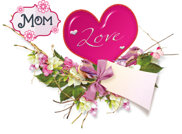 Transparent Mother's Day Christmas Graphics Drawing Design for Super Mom for Mothers Day