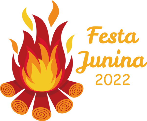 Transparent Festa Junina Floral design Logo Design for Brazilian Festa Junina for Festa Junina