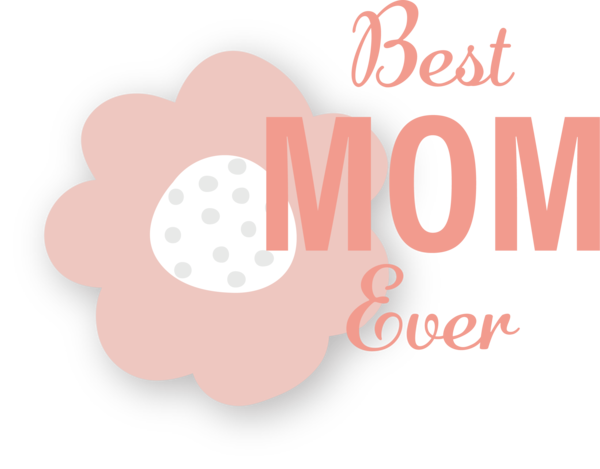 Transparent Mother's Day Design Logo Font for Happy Mother's Day for Mothers Day