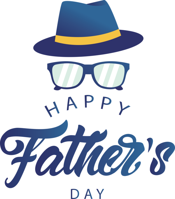 Transparent Father's Day Hat Logo BRAND.M for Happy Father's Day for Fathers Day