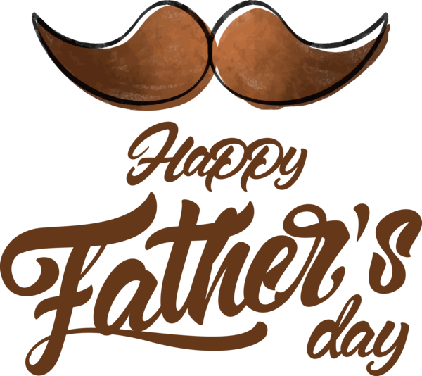 Transparent Father's Day Logo Cafe for Happy Father's Day for Fathers Day