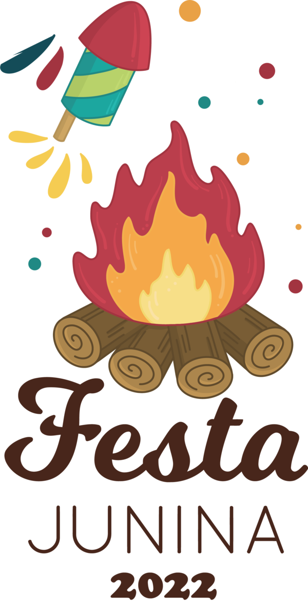 Transparent Festa Junina Design Logo Drawing for Brazilian Festa Junina for Festa Junina
