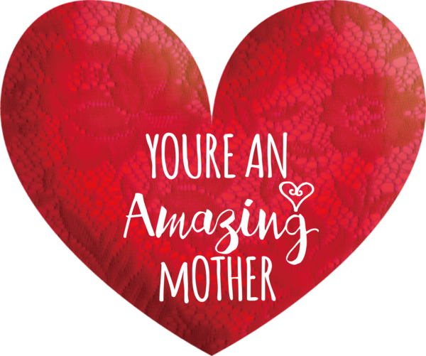 Transparent Mother's Day Valentine's Day Mother's Day GIF for Super Mom for Mothers Day
