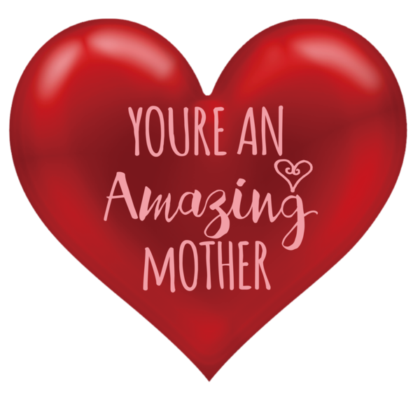 Transparent Mother's Day Valentine's Day Font Writing system for Super Mom for Mothers Day