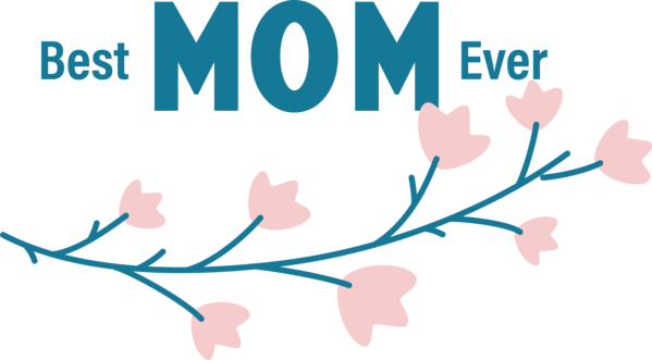 Transparent Mother's Day calendar Black rose Design for Super Mom for Mothers Day