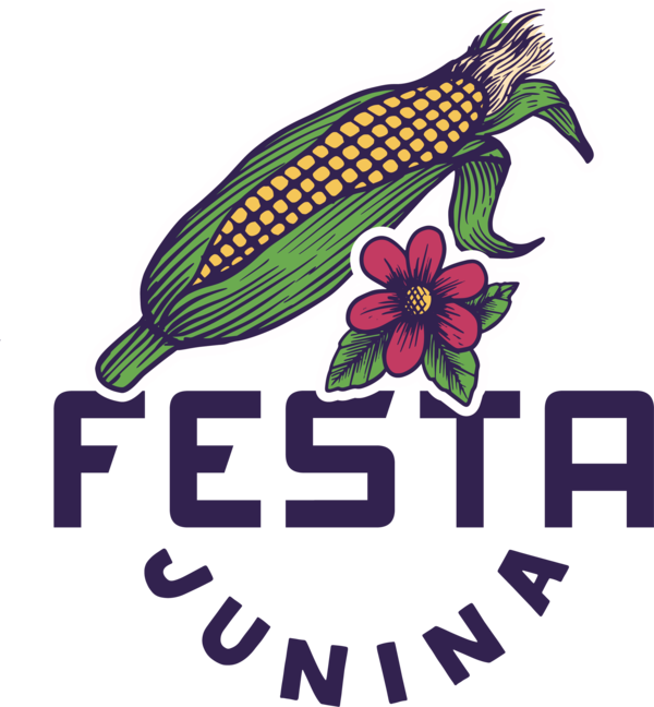 Transparent Festa Junina Design Logo Leaf for Brazilian Festa Junina for Festa Junina