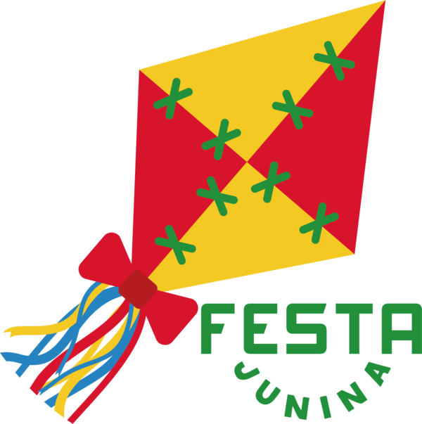 Transparent Festa Junina Logo Text Drawing for Brazilian Festa Junina for Festa Junina