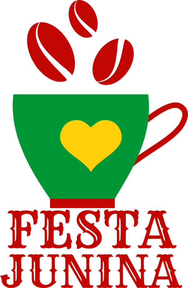 Transparent Festa Junina M-095 Line Heart for Brazilian Festa Junina for Festa Junina