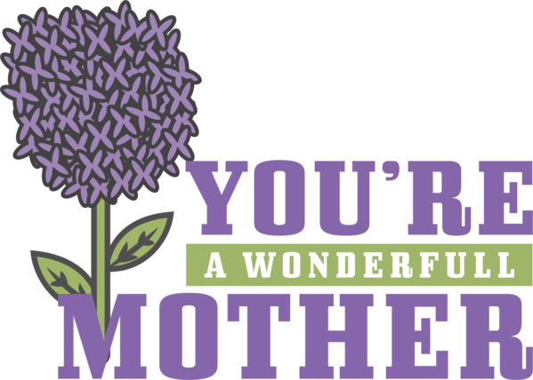 Transparent Mother's Day Clip Art for Fall Drawing Flower for Happy Mother's Day for Mothers Day