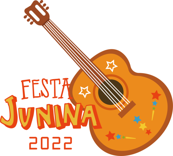 Transparent Festa Junina Guitar Accessory Acoustic Guitar String Instrument for Brazilian Festa Junina for Festa Junina