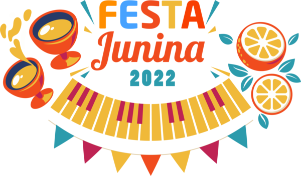 Transparent Festa Junina Midsummer Drawing Party for Brazilian Festa Junina for Festa Junina