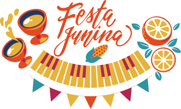 Transparent Festa Junina Midsummer Party Festival for Brazilian Festa Junina for Festa Junina