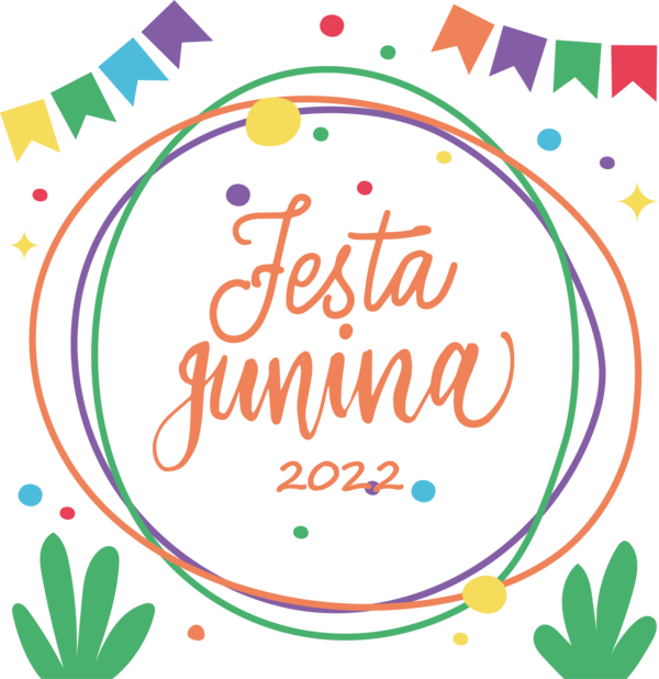 Transparent Festa Junina Festival Midsummer Painting for Brazilian Festa Junina for Festa Junina