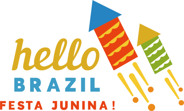Transparent Festa Junina Design Logo Flat design for Brazilian Festa Junina for Festa Junina