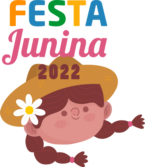 Transparent Festa Junina Human Cartoon Behavior for Brazilian Festa Junina for Festa Junina