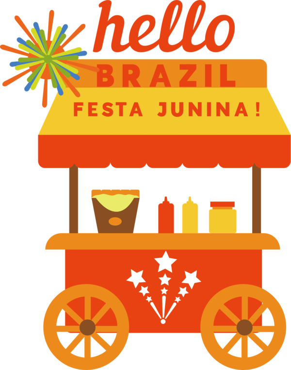 Transparent Festa Junina Design Drawing Festival for Brazilian Festa Junina for Festa Junina