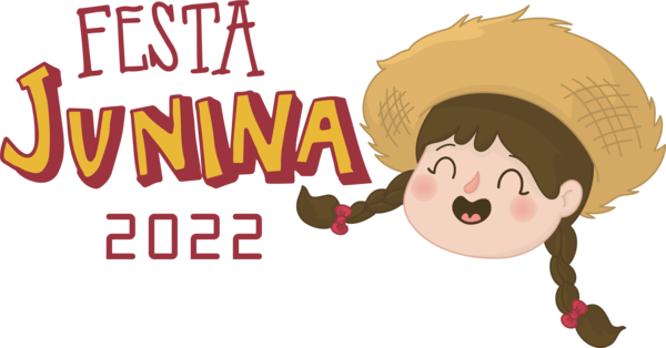 Transparent Festa Junina Human Cartoon Happiness for Brazilian Festa Junina for Festa Junina